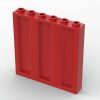 Panel 1 x 6 x 5 mit gewelltem Profil