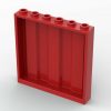 Panel 1 x 6 x 5 mit gewelltem Profil
