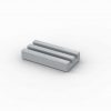 Fliese 1 x 2 Grill mit Rillen
