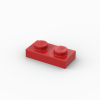 Platte 1 x 2 (versch. Farben)