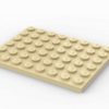 Platte 6 x 8 (versch. Farben)