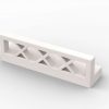 Zaun 1 x 4 x 1 (versch. Farben)