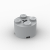 Standard Stein 2 x 2, rund mit Achsloch