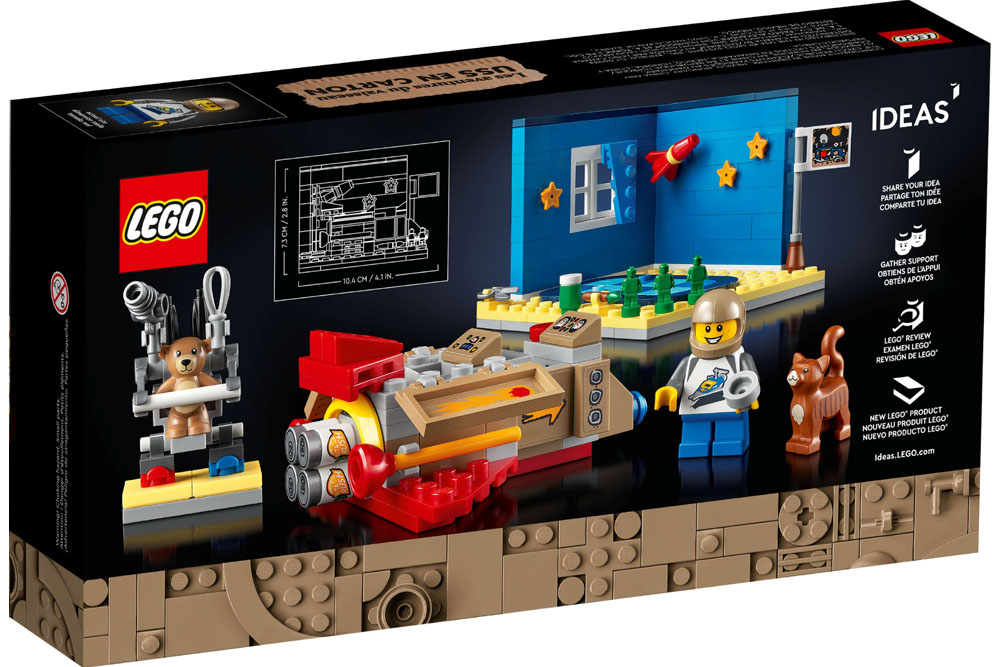 LEGO® IDEAS Abenteuer im Astronauten-Kinderzimmer