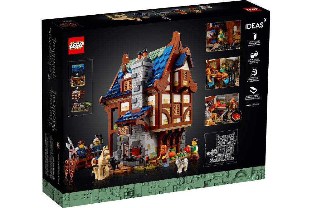 LEGO® IDEAS Mittelalterliche Schmiede
