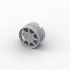Felge 11mm x 6mm mit 8 Speichen