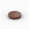 Fliese 2 x 2, Rund mit Rille (versch. Farben)