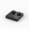Fliese 2 x 2 mit 2 Noppen am Rand (versch. Farben)