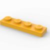Platte 1 x 4 (versch. Farben)