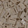 Platte 1 x 2 mit Stange - geschlossene Enden