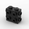 Stein 1 x 2 x 1 2/3 mit seitlichen und stirnseitigen Noppen
