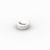 Fliese 1 x 1, Rund mit Auge geschlossen