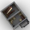 Kleines Apartmenthaus mit Pizzaria (Download)