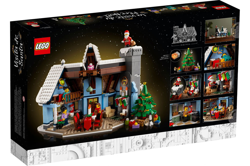LEGO® iCONS Besuch des Weihnachtsmanns