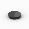 Fliese 2 x 2, Rund mit Rille (versch. Farben)