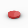 Fliese 2 x 2, Rund mit Rille (versch. Farben)