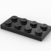 Platte 2 x 4 (versch. Farben)