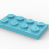 Platte 2 x 4 (versch. Farben)