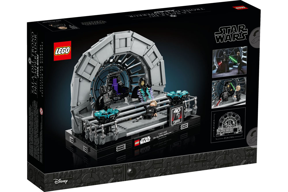 LEGO® Star Wars™ Thronsaal des Imperators™ – Diorama