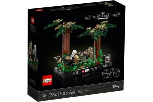 LEGO® Star Wars™ Verfolgungsjagd auf Endor™ – Diorama
