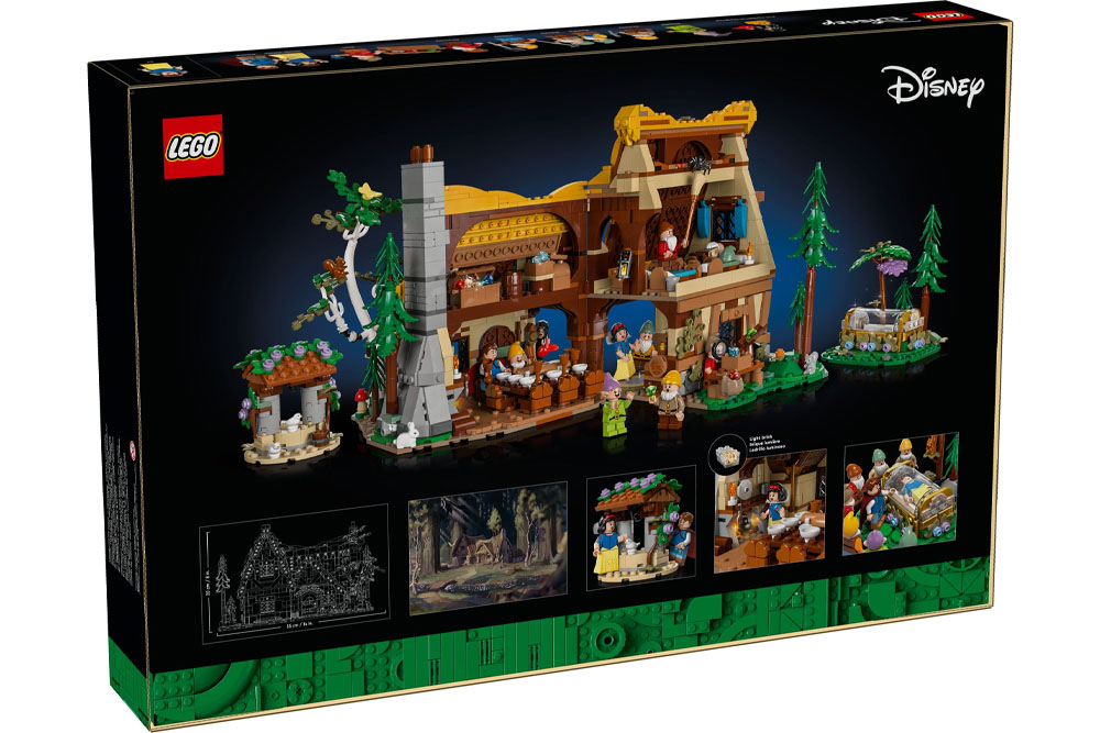 LEGO® Disney™ Die Hütte von Schneewittchen und den sieben Zwergen