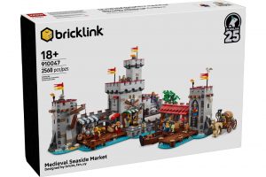 LEGO® Bricklink - Markt am Meer im Mittelalter